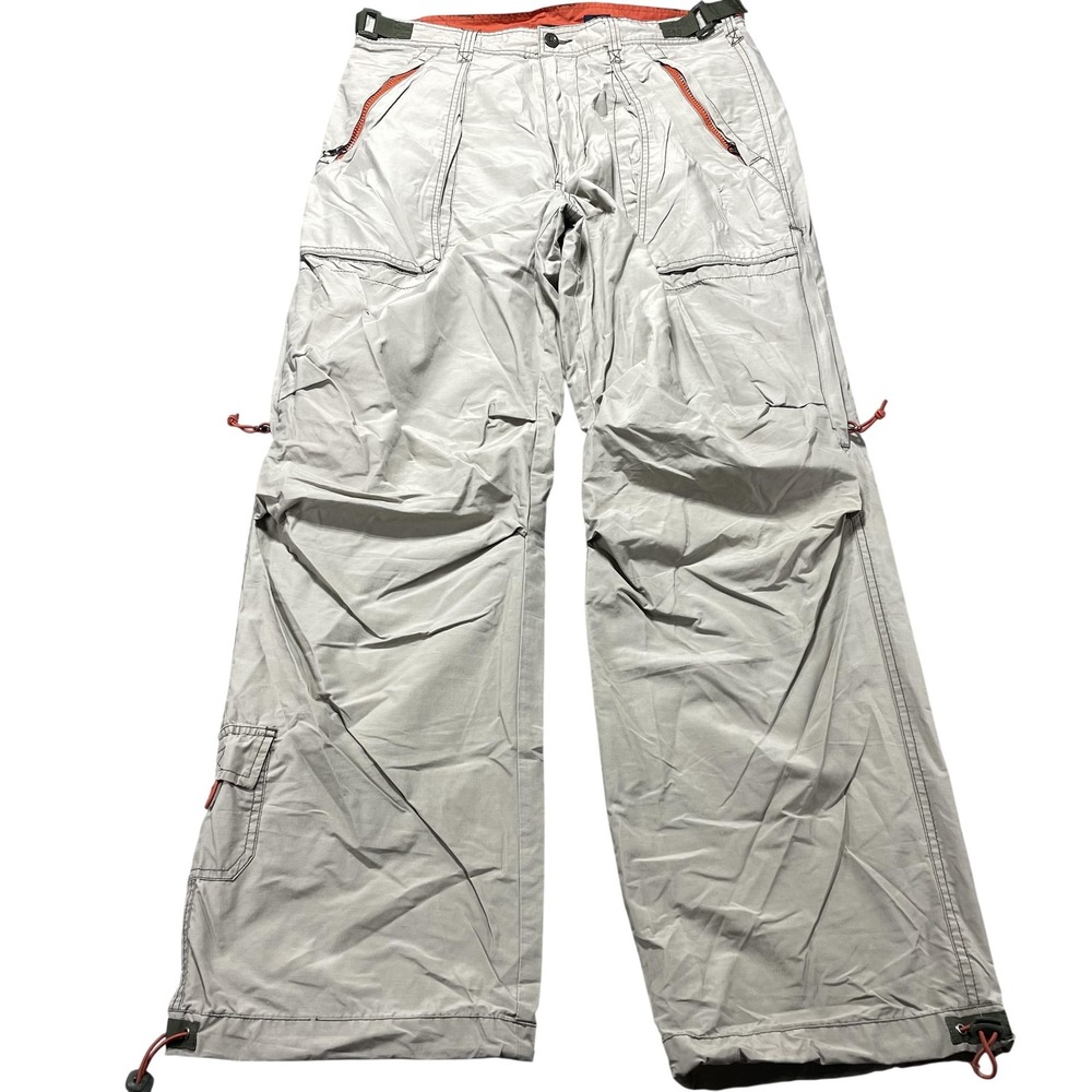 VTG A.P.C.O. Cargo Pants Mens 36x32 Military Paratrooper Convertible Y2K Grunge